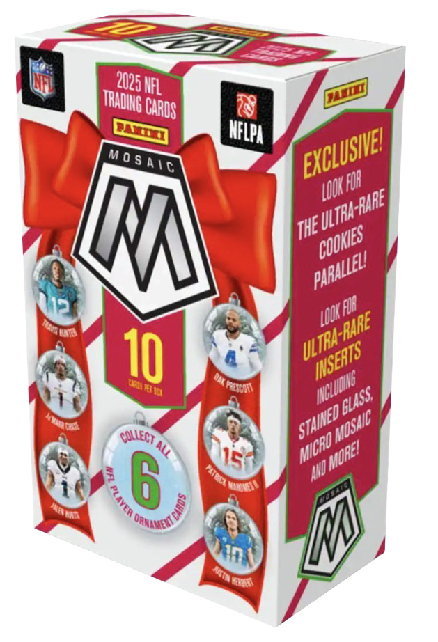 2025 Panini Mosaic Football Ornament Box