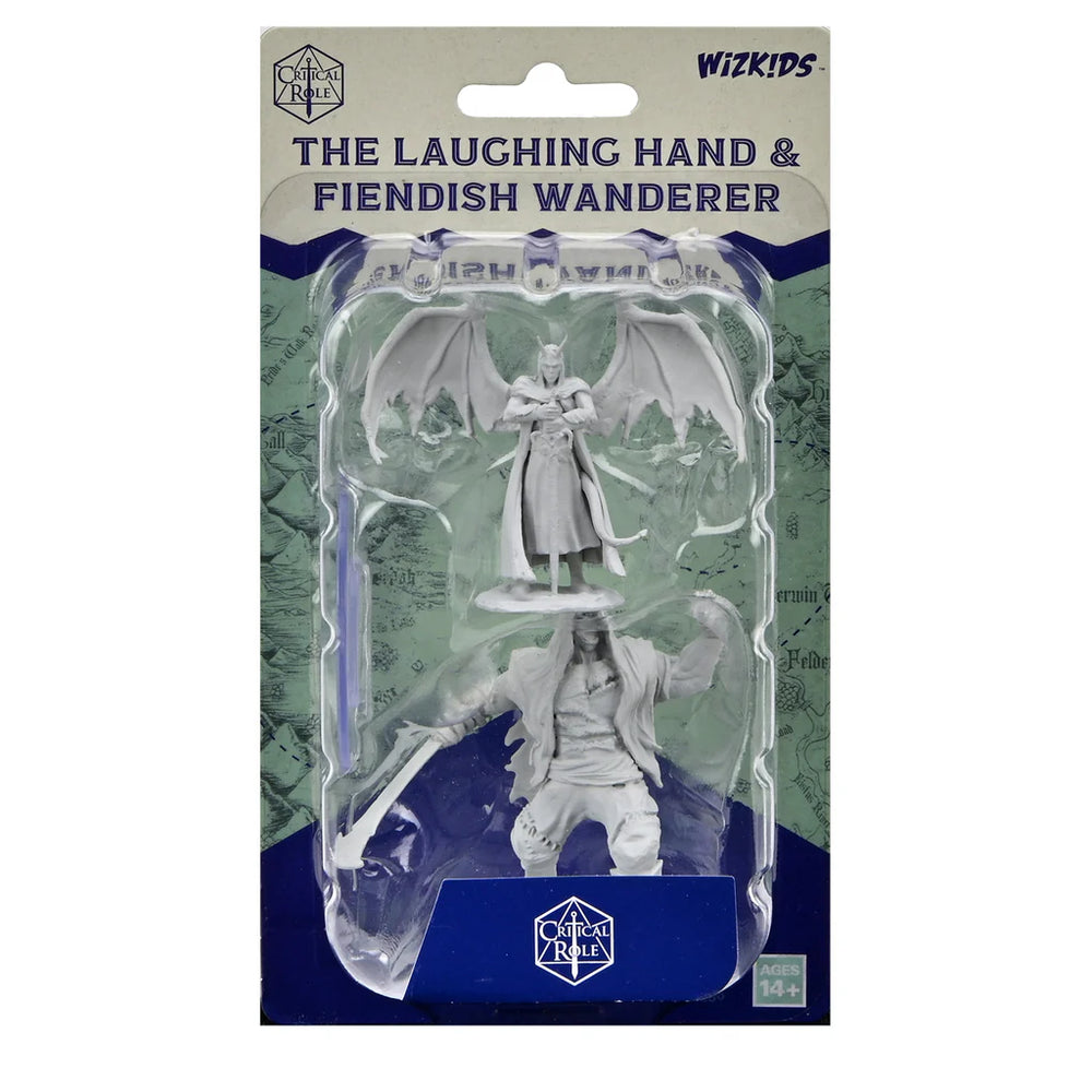 Critical Role Unpainted Miniatures: The Laughing Hand & Fiendish Wanderer