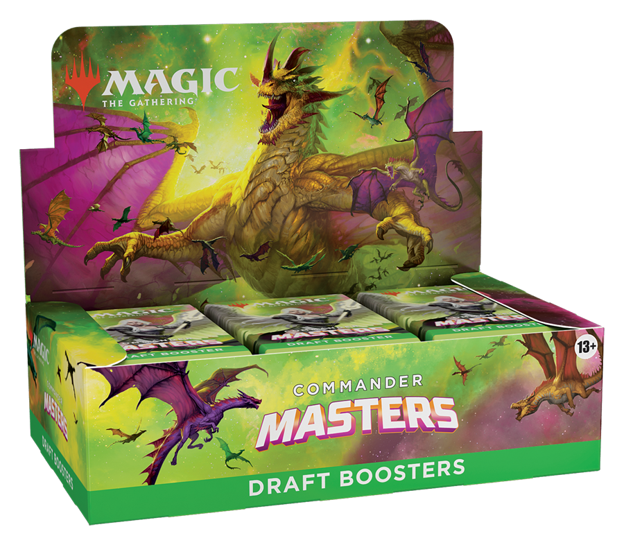 Magic Commander Masters Draft Booster Box