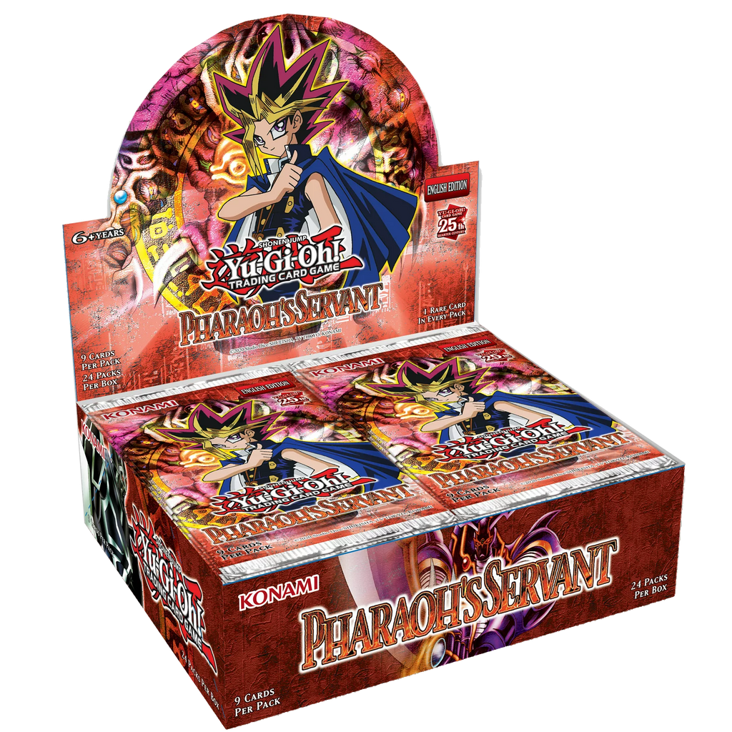 yugioh anniversary booster box Yu-Gi-Oh 25th Anniversary Pharaoh's Servant Booster Box