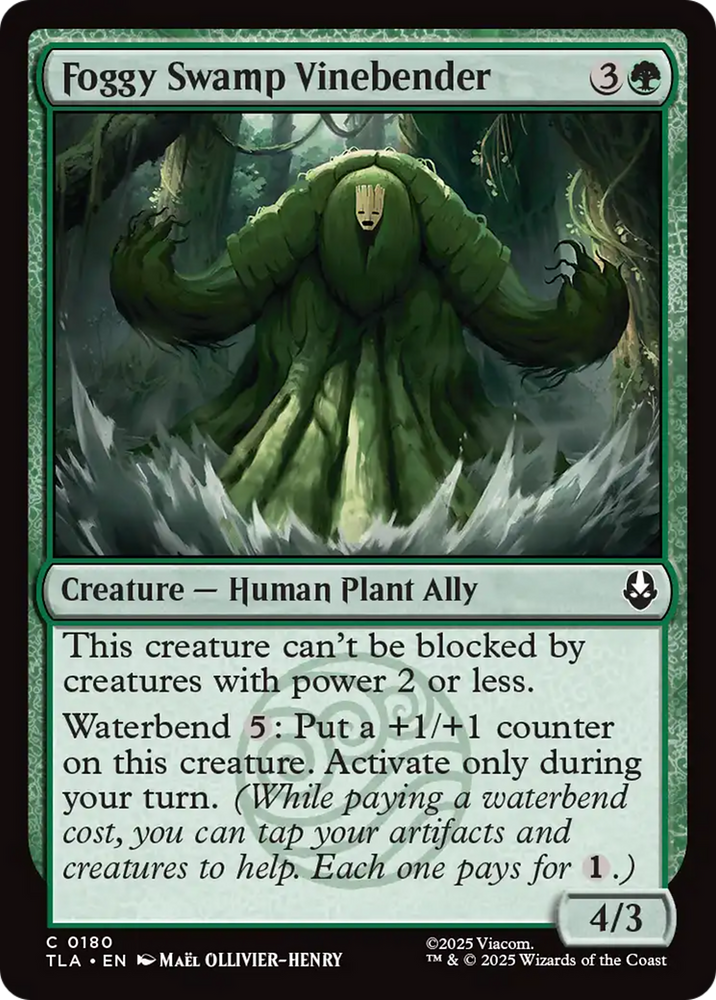 Foggy Swamp Vinebender [Avatar: The Last Airbender]
