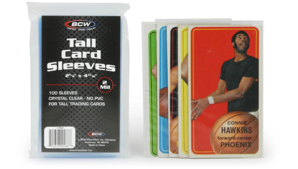 BCW - Tall Card Sleeves (100ct)