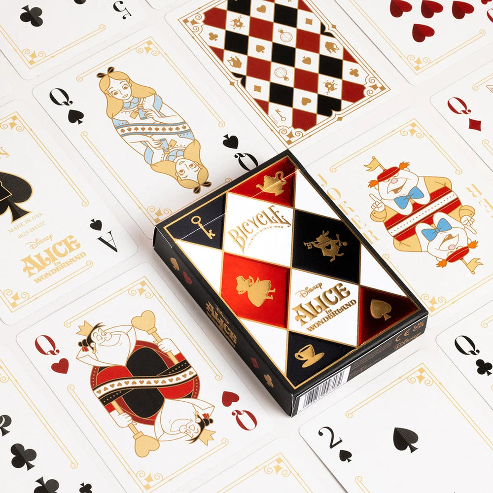 Bicycle Playing Cards: Disney Alice in Wonderland