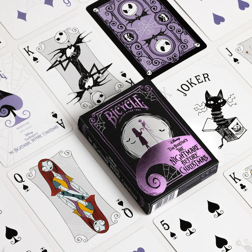 Bicycle Playing Cards: Disney Tim Burton's Nightmare Before Christmas