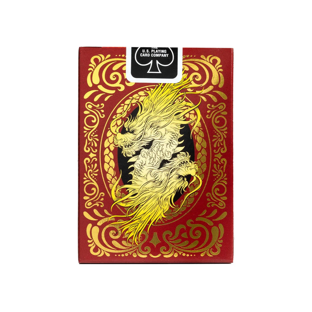 Bicycle Playing Cards: Dragon - Red