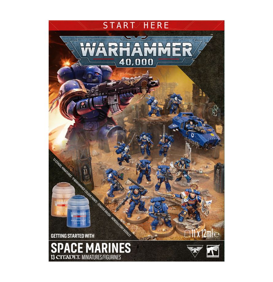 Warhammer 40k: Getting Started with Space Marines (60-52)