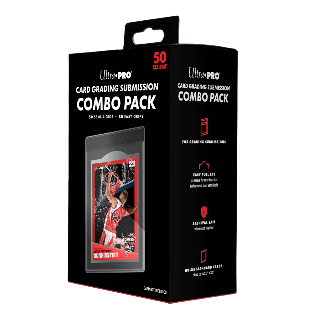 Ultra Pro - Card Grading Submission Combo Pack - Semi-Rigids & Easy Pull Sleeves 50ct