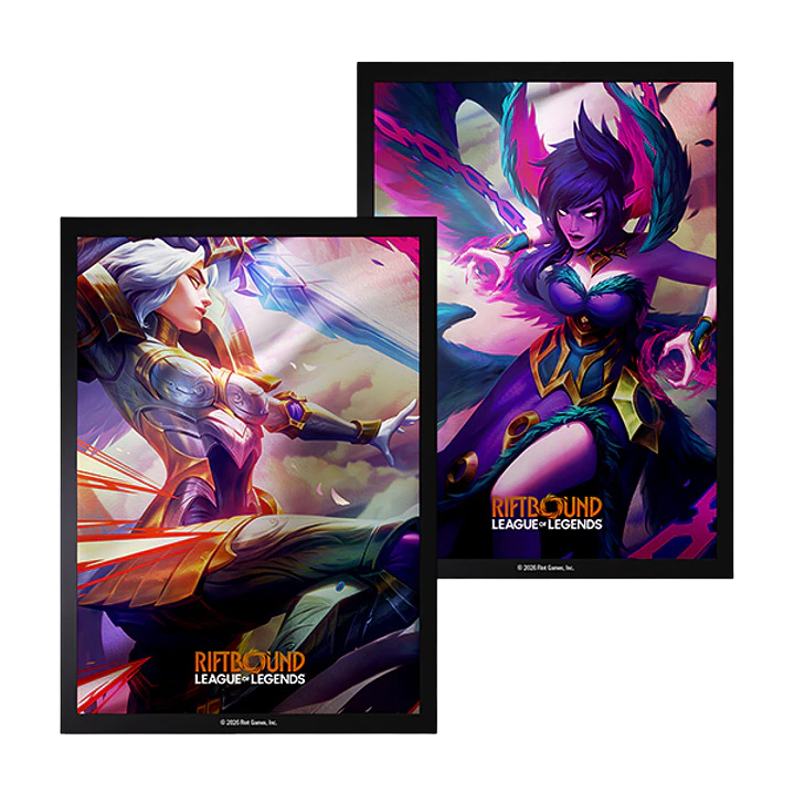 Riftbound: Vendetta Art Sleeves - Kayle vs Morgana