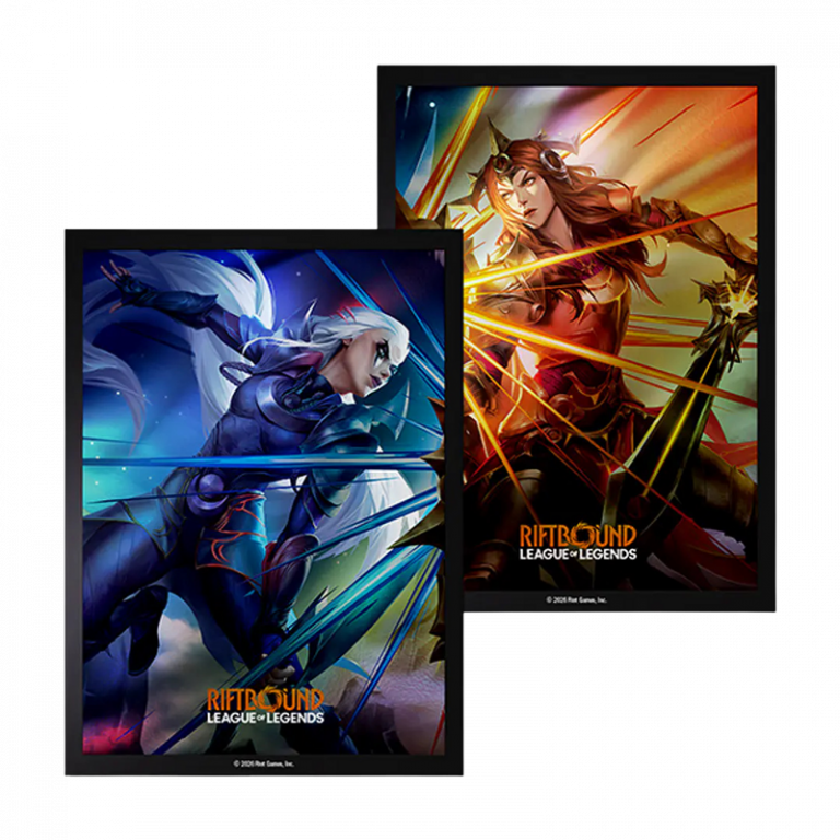 Riftbound: Vendetta Art Sleeves - Diana vs Leona