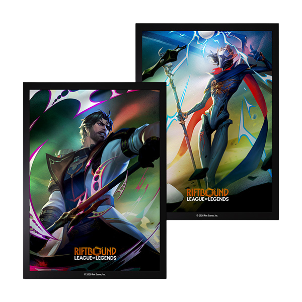 Riftbound: Vendetta Art Sleeves - Jayce vs Viktor