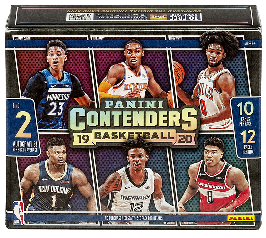 2019-20 Panini Contenders Basketball Hobby Box