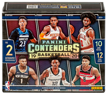 2019-20 Panini Contenders Basketball Hobby Box