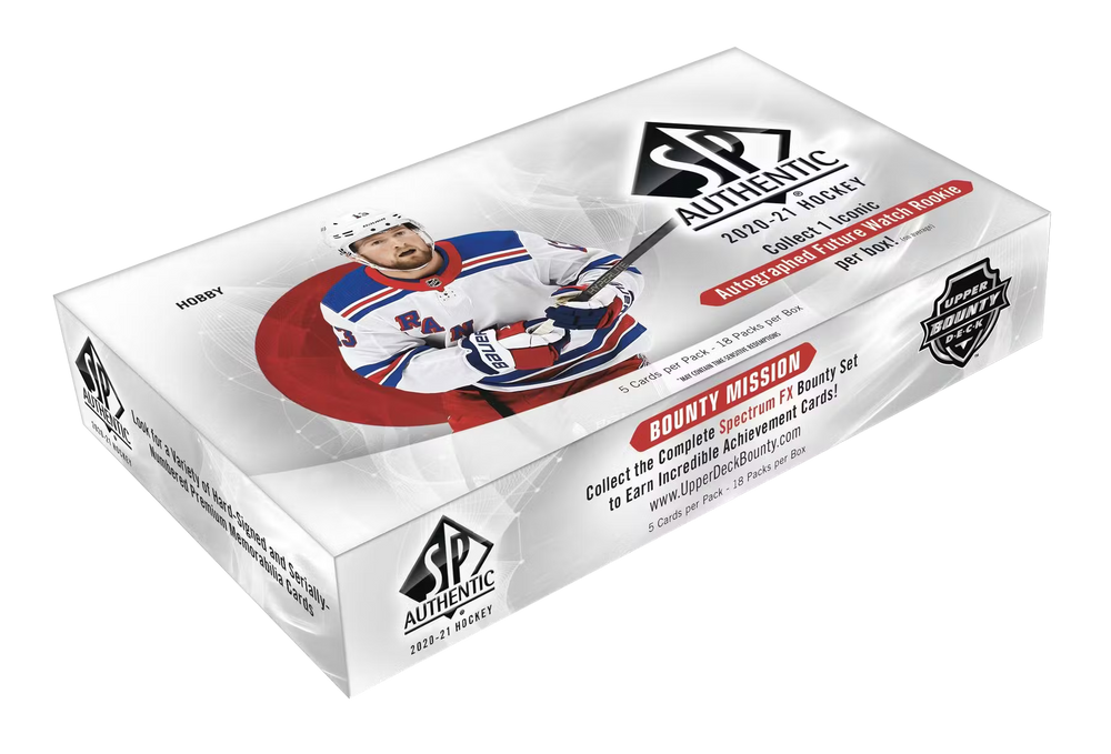 2020-21 Upper Deck SP Authentic Hockey Hobby Box