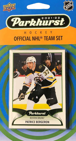 2021-22 Parkhurst Hockey Boston Bruins Team Set