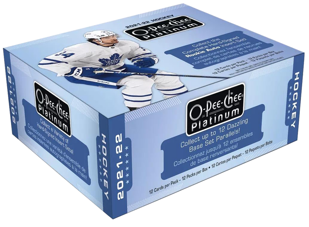 2021-22 O-Pee-Chee Platinum Hockey Hobby Box