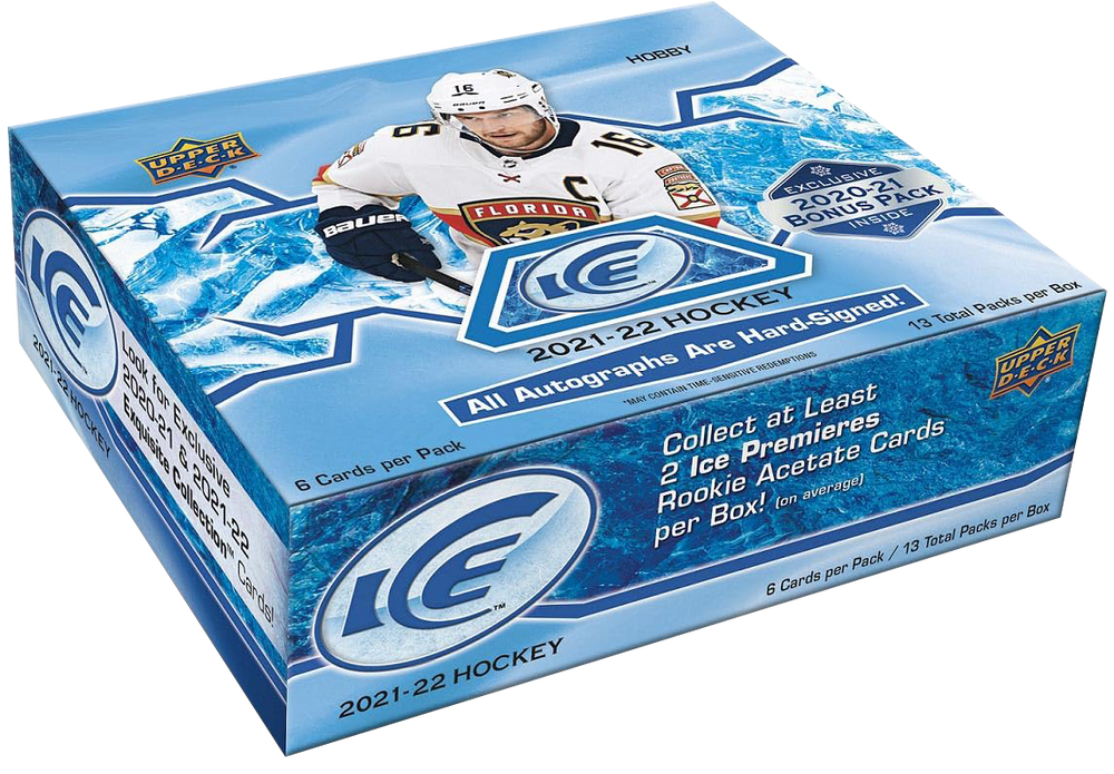 2021-22 Upper Deck Ice Hockey Hobby Box