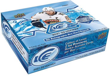 2021-22 Upper Deck Ice Hockey Hobby Box