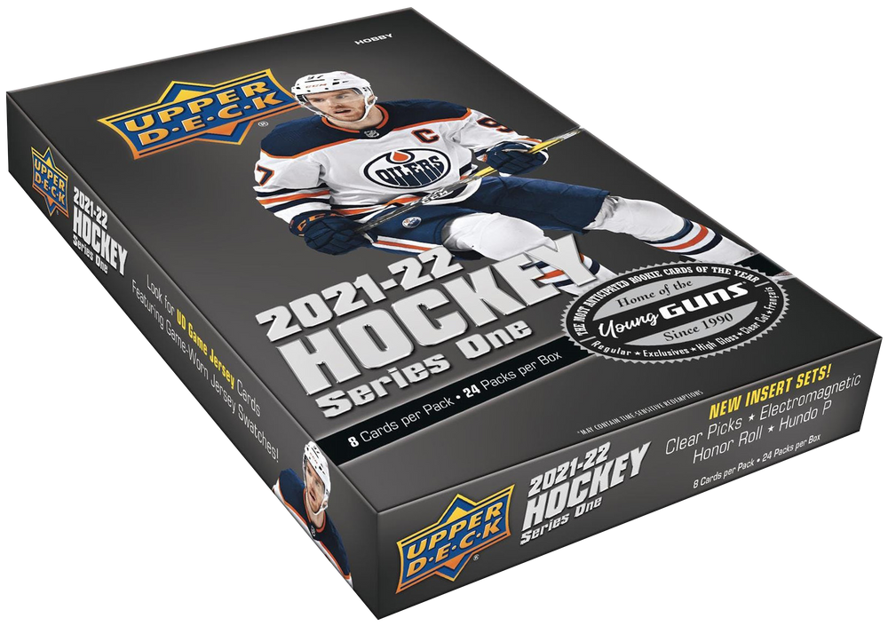 2021-22 Upper Deck Series 1 Hockey Hobby Box