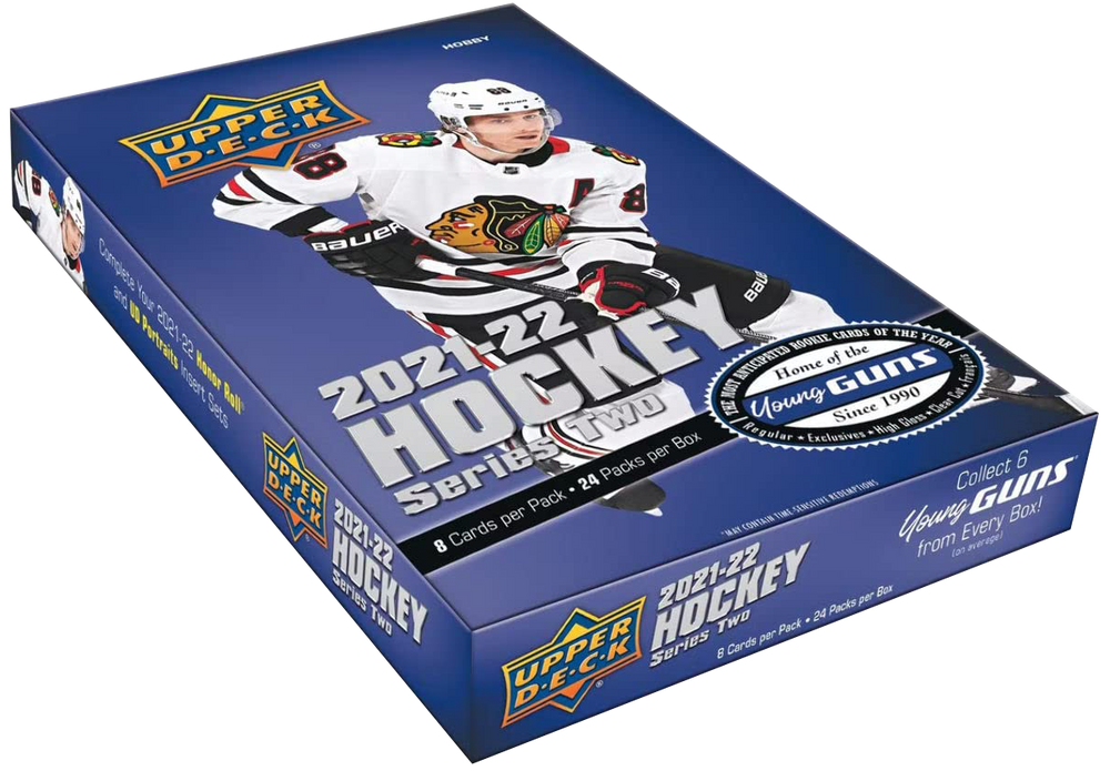 2021-22 Upper Deck Series 2 Hockey Hobby Box