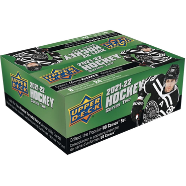 2021-22 Upper Deck Series 2 Hockey Retail Box