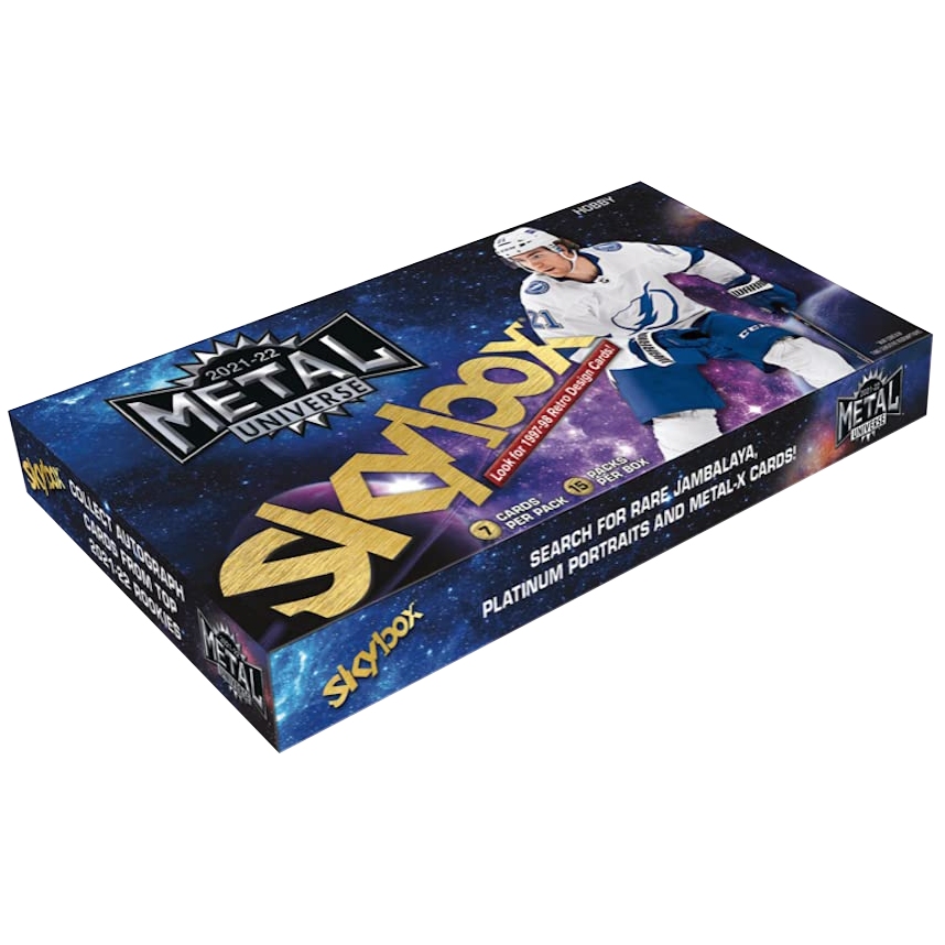 2021-22 Upper Deck Skybox Metal Universe Hockey Hobby Box