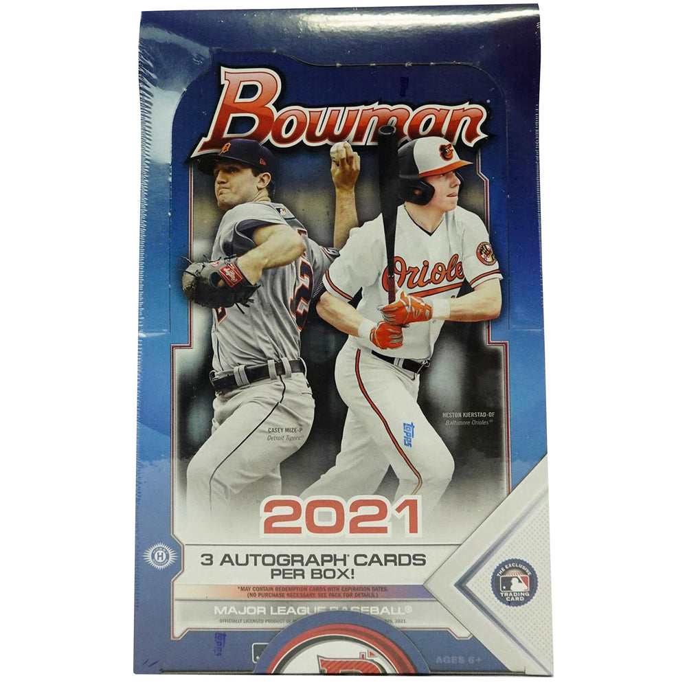 2021 Bowman Baseball Jumbo Hobby Box