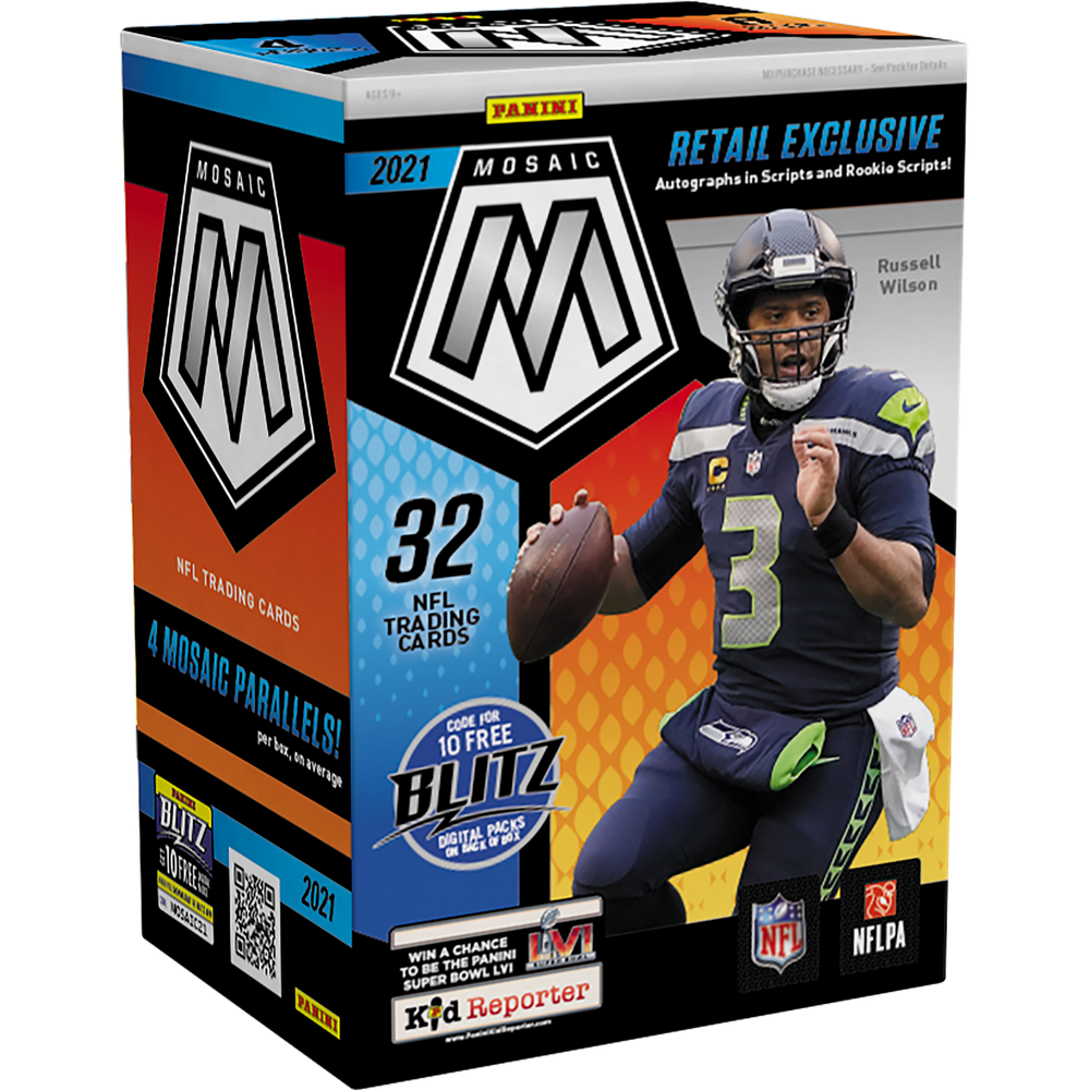 2021 Panini Mosaic Football Retail Blaster Box