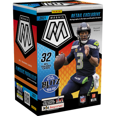 2021 Panini Mosaic Football Retail Blaster Box