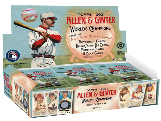 2021 Topps Allen & Ginter Baseball Hobby Box