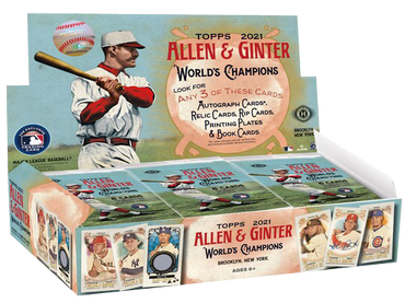 2021 Topps Allen & Ginter Baseball Hobby Box