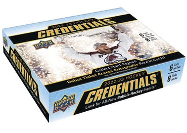 2022-23 Upper Deck Credentials Hockey Hobby Box