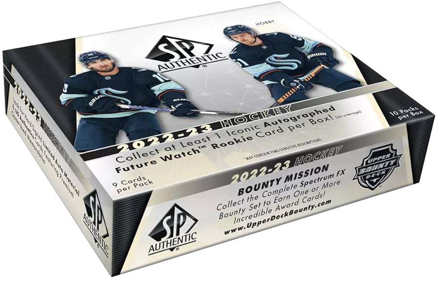 2022-23 Upper Deck SP Authentic Hockey Hobby Box