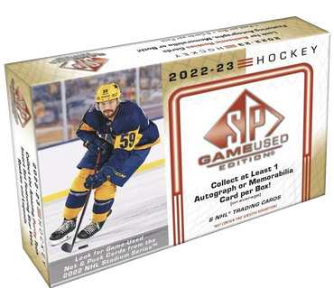 2022-23 Upper Deck SP Game Used Hockey Hobby Box