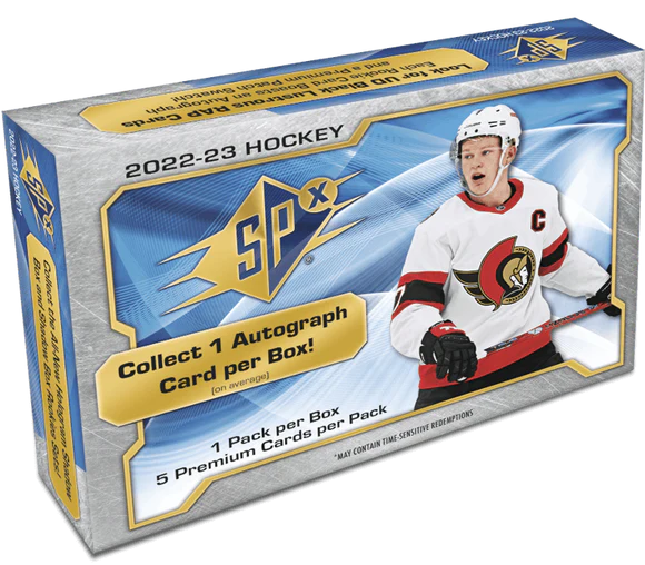 2022-23 Upper Deck SPx Hockey Hobby Box