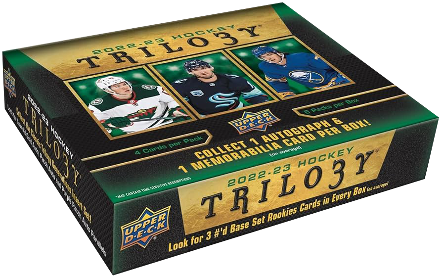 2022-23 Upper Deck Trilogy Hockey Hobby Box