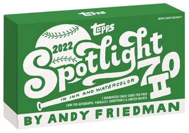 2022 Topps Spotlight 70 Series 2 Box by Andy Friedman