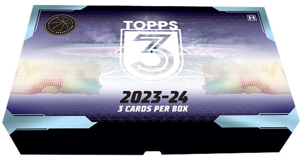 2023-24 Topps 3 Basketball Hobby Box