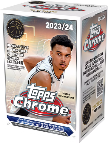 2023-24 Topps Chrome Basketball Blaster Box