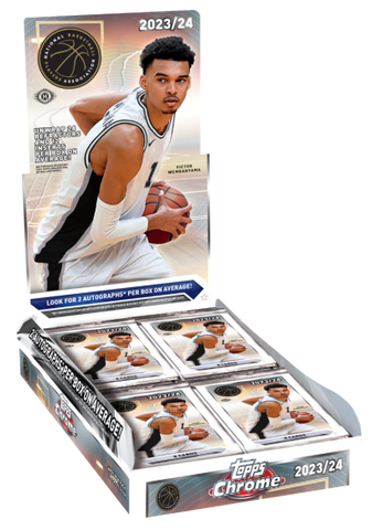 2023-24 Topps Chrome Basketball Hobby Box