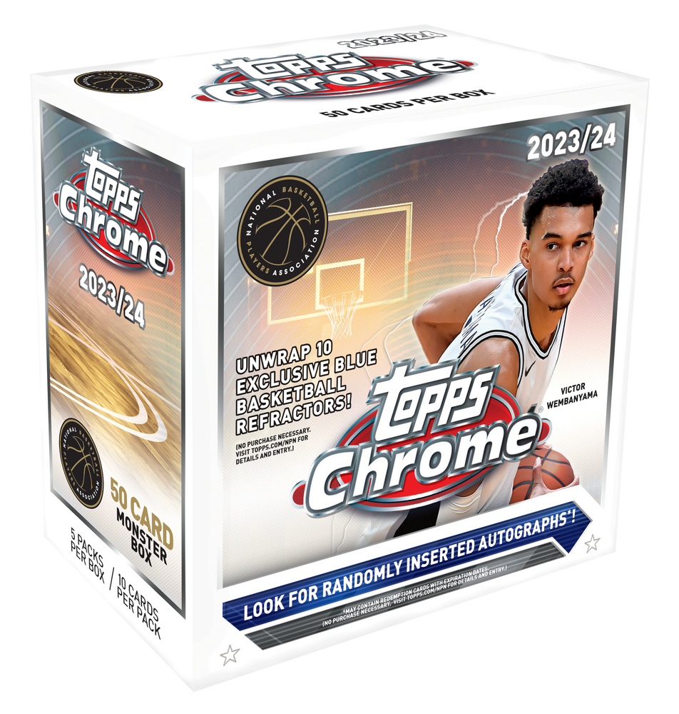 2023-24 Topps Chrome Basketball Monster Box