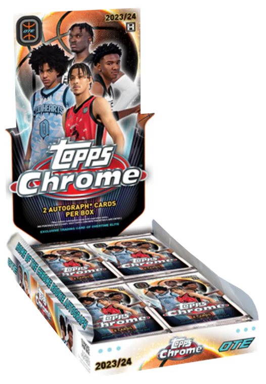 2023-24 Topps Chrome OTE Overtime Elite Basketball Hobby Box