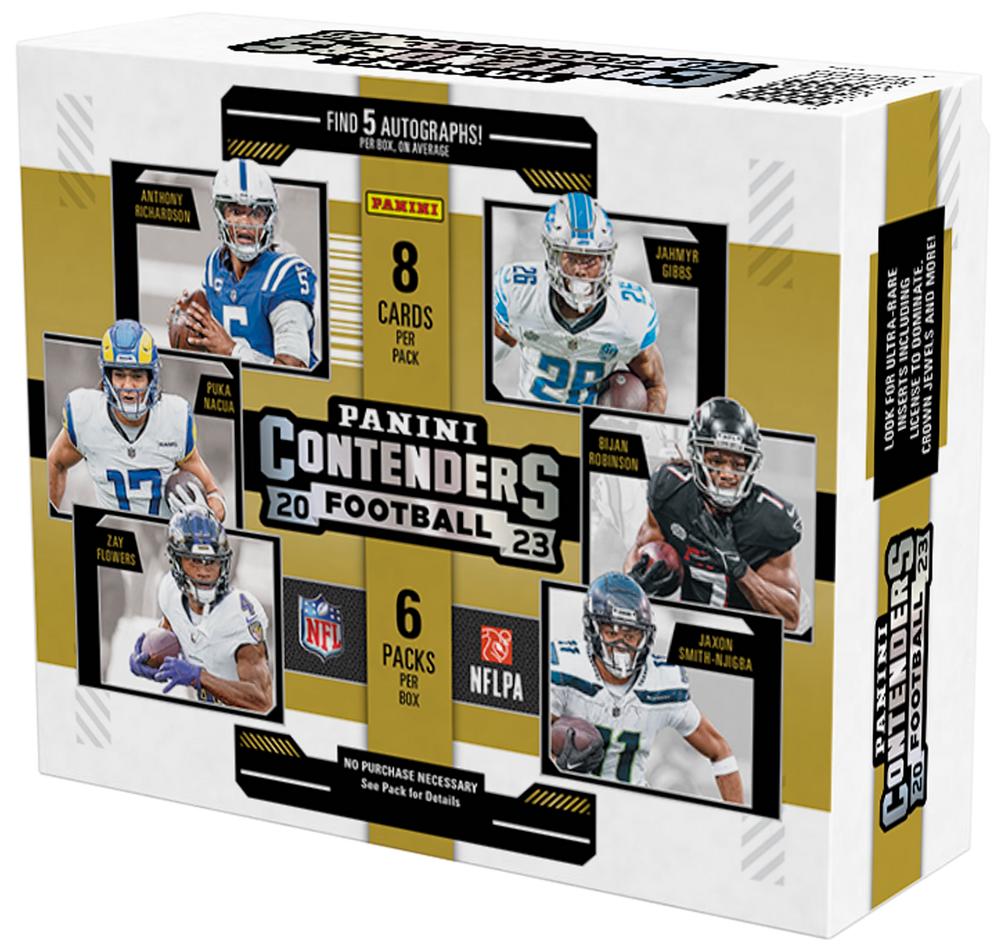 2023 Panini Contenders Football NFL Hobby Box