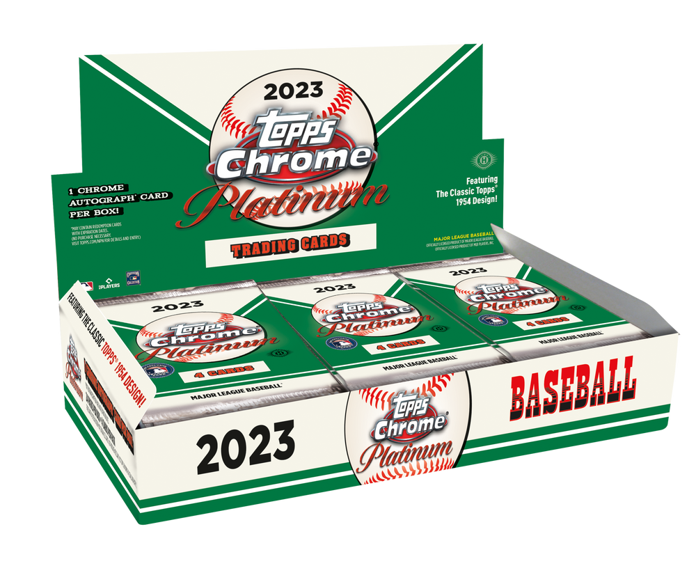 2023 Topps Chrome Platinum Hobby Box