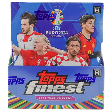 2023 Topps Finest Road to UEFA EURO 2024 Soccer Hobby Master Box