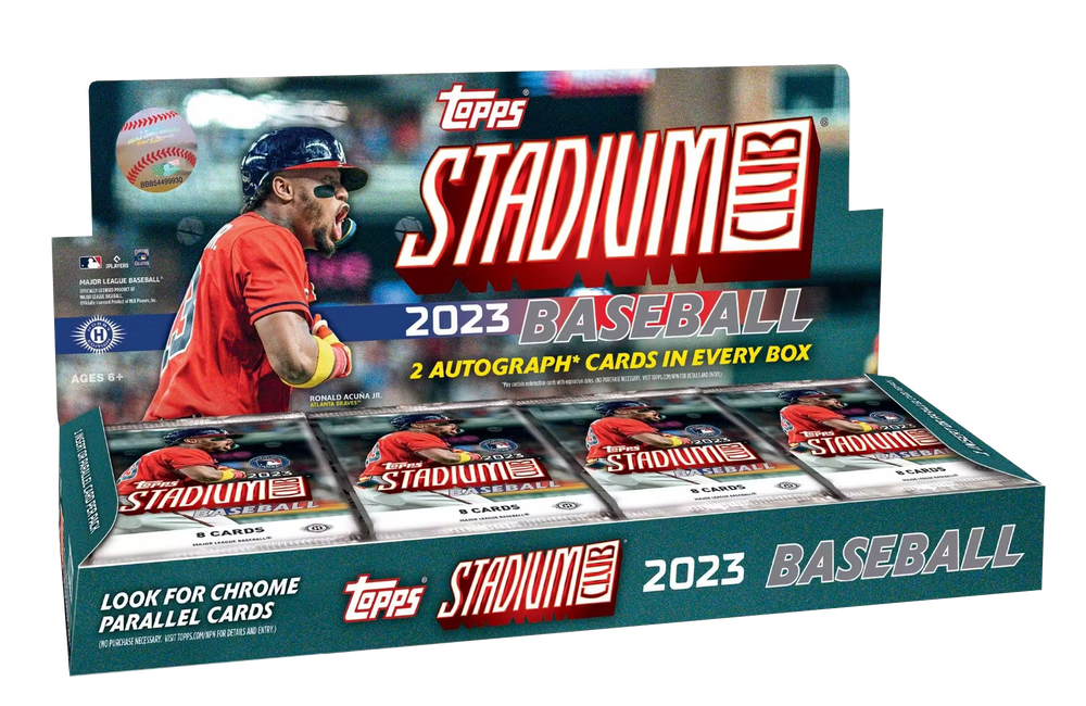 2023 Topps Stadium Club Baseball Hobby Box