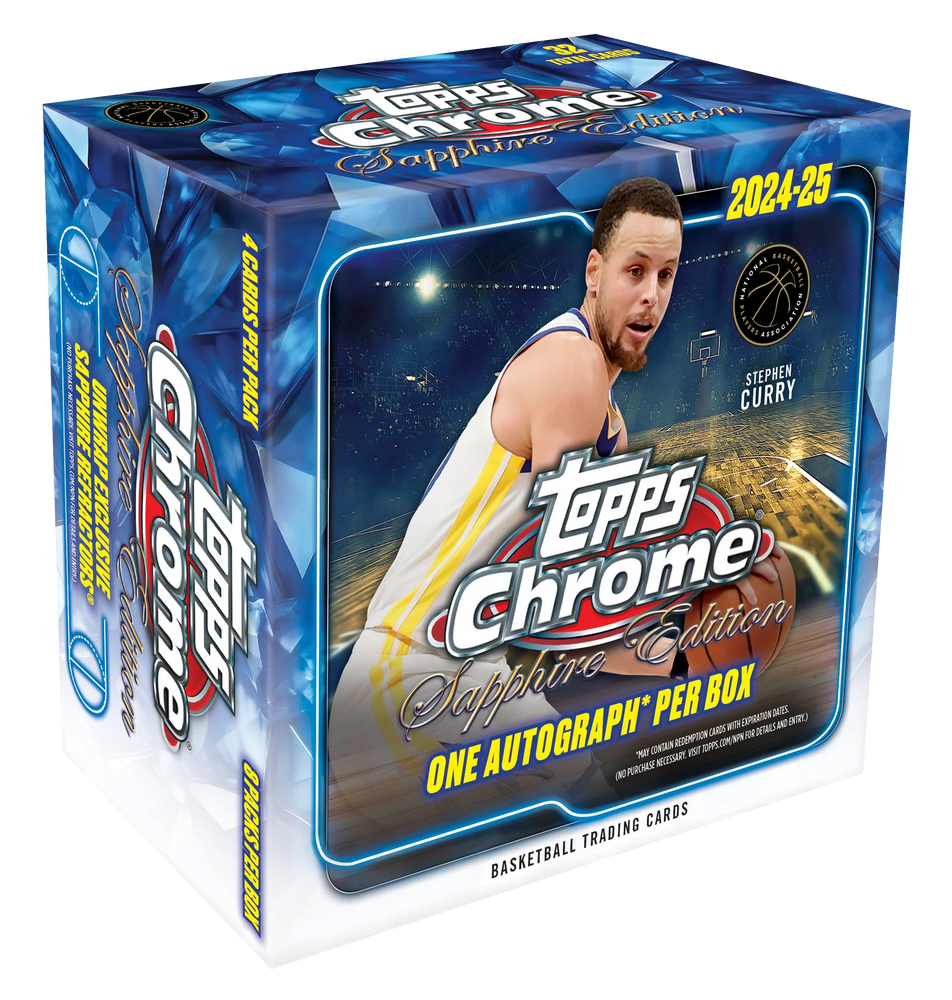 2024-25 Topps Chrome Sapphire Basketball Hobby Box