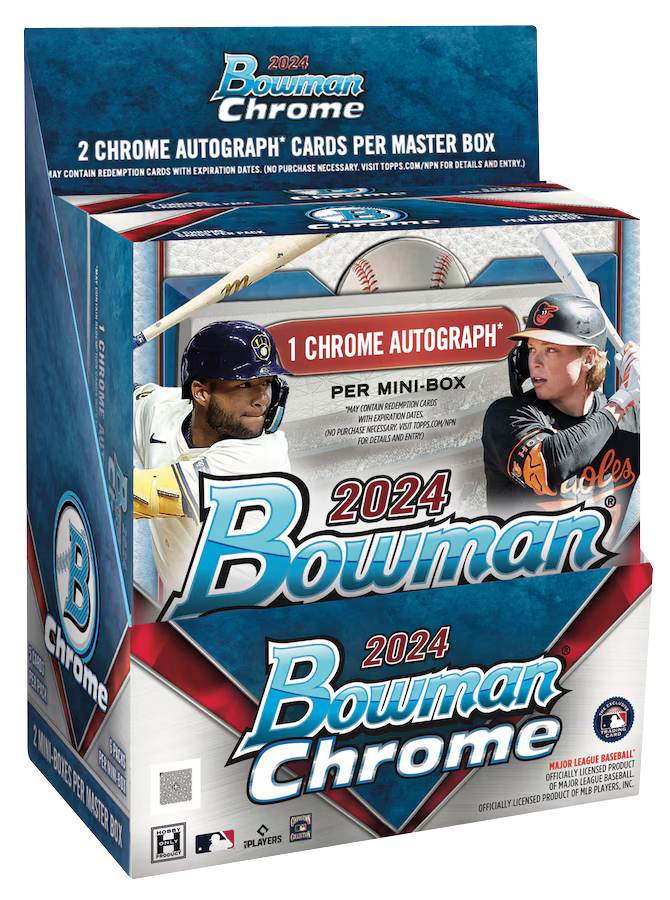 2024 Bowman Chrome Baseball Hobby Box