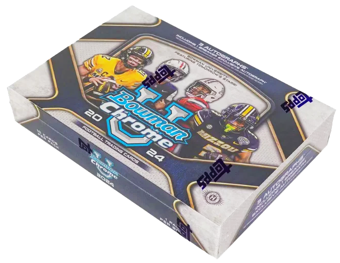 2024 Bowman Chrome University Football Breaker's Delight Box