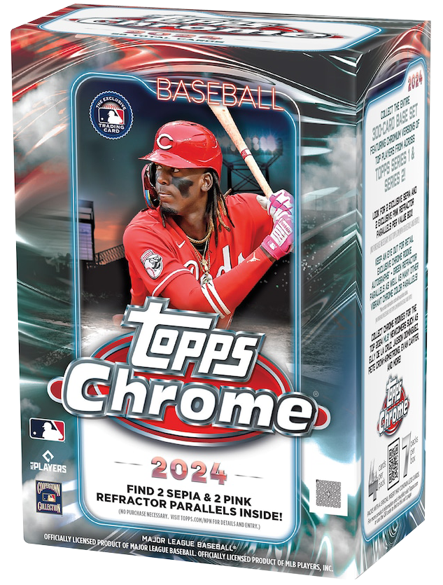 2024 Topps Chrome Baseball Blaster Box