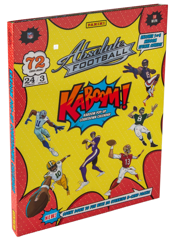 2024 Panini Absolute Football Kaboom Countdown Calendar